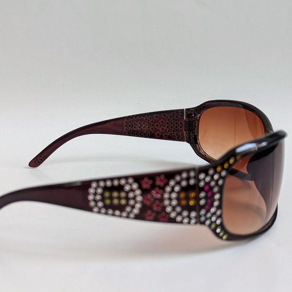 NWT Vintage 90\'s Large Acetate Lady Fashion Sunglasses (S.Tortoise) main image 5